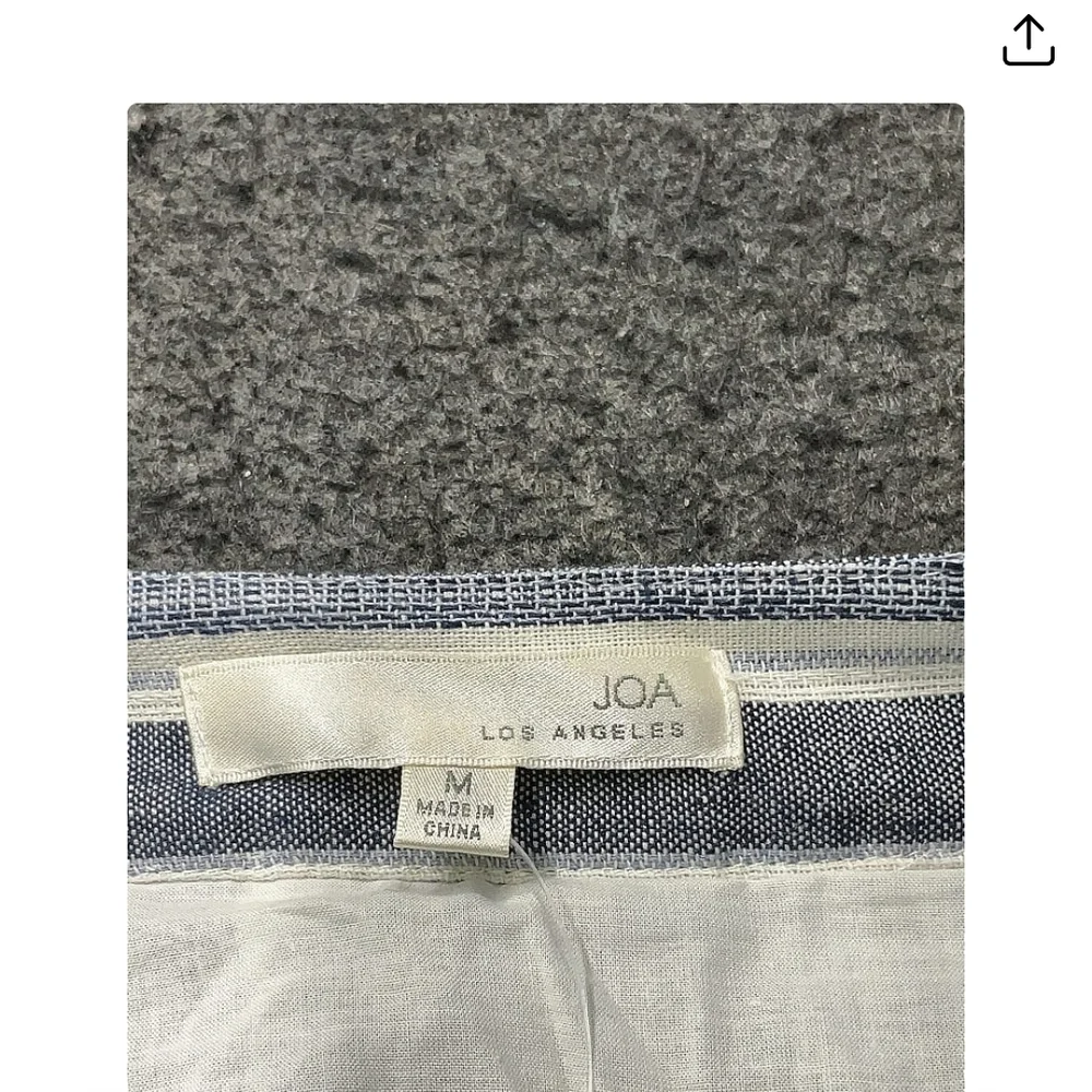J.O.A. Blue and White Striped Mini Skirt - Picture 3 of 3